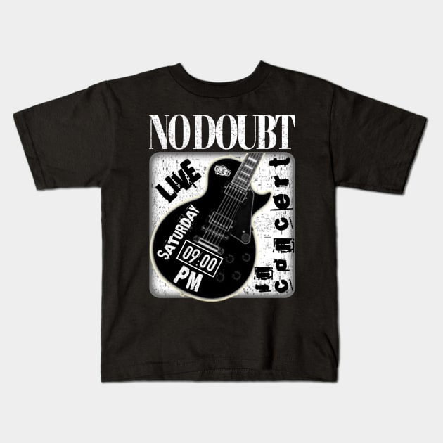 No doubt guitar Kids T-Shirt by Cinema Productions